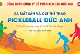 DUCANH BOND tổ chức lễ ra mắt sân và câu lạc bộ Pickleball thành công tốt đẹp